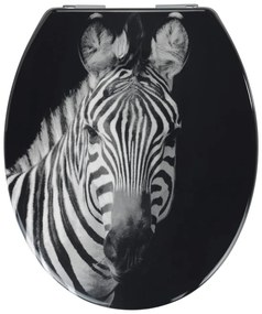 WC-ülőke automatikus záródással 37,5 x 45 cm Zebra – Allstar