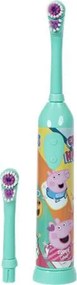 Fogkefe, elektromos, 2 pótfejjel, 3+, Peppa Pig, zöld (KHSZ82)