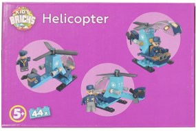 HELIKOPTER Kit Kid's Brick építőkészlet, 44 db