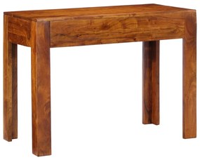 Íróasztal 100x50x75 cm Tömör akácfából
