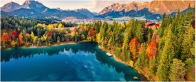 Kép - Urisee-tó, Ausztria (120x50 cm)