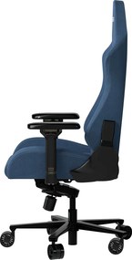 LORGAR Ace, Gamer szék, tartós szövet, multiblokk mechanizmus, 4D karfák, 5 csillagos alumínium talp, kék
