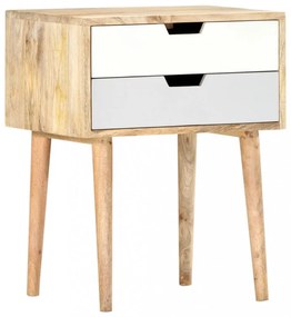tömör mangófa éjjeliszekrény 47 x 35 x 59 cm