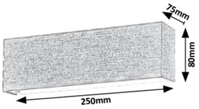 Rabalux 5685 - LED Fali lámpa MORPHEUS LED/6W/230V