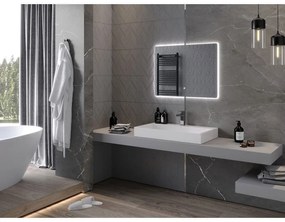 Mexen Sun, LED fürdoszobai tükör háttérvilágítással 80x60 cm, 6000K, páramentes, 9807-080-060-611-00