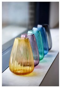 Kusintha szürke üveg váza, magasság 22 cm - Bitz