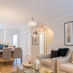 Rabalux 7977 - Csillár zsinóron JEZABEL 3xE27/60W/230V