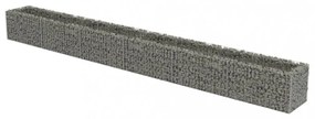 horganyzott acél gabion magaságyás 540 x 50 x 50 cm