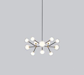 TOOY 552-12-C2-C41-CLEAR NABILA Modern Függesztett Lámpa G9 IP20
