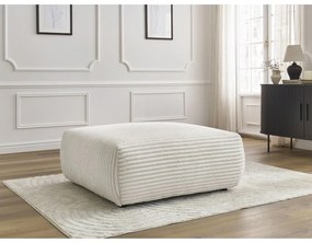 Krémszínű kordbársony lábtartó Lucien – Bobochic Paris