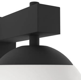 Eglo 900669 - Kültéri fali lámpa BUFALATA 1xE27/40W/230V fekete IP44