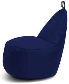 Sötétkék babzsákfotel Lull XL – So Soft?