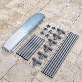 Lay-Z-Spa kerek, fémvázas jégfürdő kád 90 x 80 cm