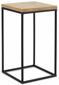 BASICLOFT virágtartó állvány 40x24 cm fekete/barna