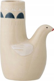 Bloomingville Trudy Gyertyatartó Kerámia Madár Fehér