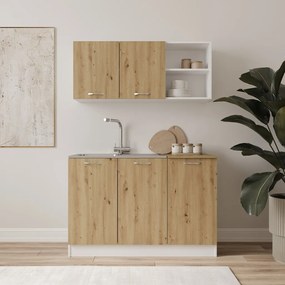 Pd L120 Alapkonyha Artisan-Fehér