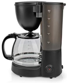 Nedis KACM150EBK - 1,25 l-es csepegtetős kávéfőző hőmegtartó funkcióval