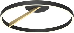 Zuma Line MALU MX3689-1L-3BGT Plafonlámpa 1x37W/LED 2700K-6000K 4300lm IP20