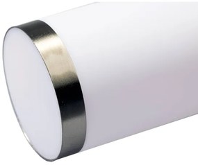 LED fényerőszabályozható kültéri lámpa LIVIA 1xE27/6W/230V 45 cm IP44 ezüstszínű