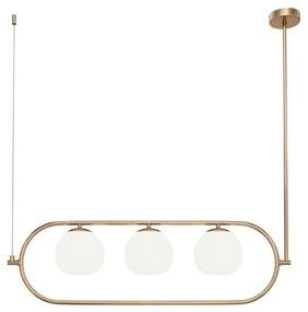 Maytoni MOD221PL-03BS - Csillár rúdon ERICH 3xE14/40W/230V réz