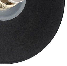 Fali lámpa fekete IP44 kapcsolóval - Cederic