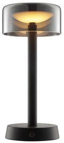 Brilliant - LED dimmelhető, tölthető, érintésvezérlésű asztali lámpa RAZOR LED/2,5W/5V 2700K IP44 fekete