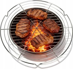 Acél Grillrács Sütőrács Cukormáz 32.5CM