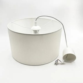 BRILAGI - SIRIJA MODERN kábeles függőlámpa, 1xE27/60W/230V, átmérő 35 cm, fehér