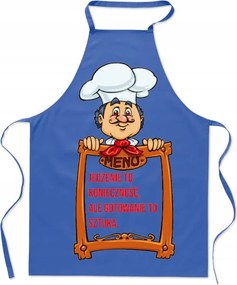 Konyhai kötény Az étel művészet – Idézet