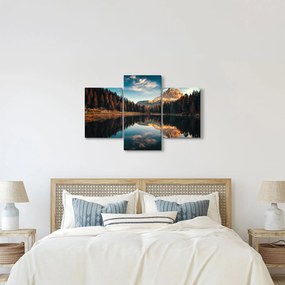 Kép - alpesi, olaszország, dolomitok, Antorno (90x60 cm)