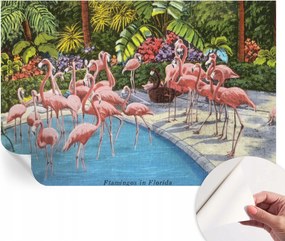 Öntapadós Dekoratív Fotótapéta Hálószobába Egzotikus jelenet 104x70 cm