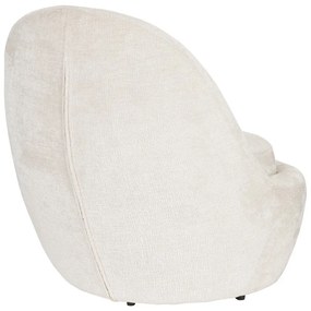 Krémszínű fotel Nash – White Label
