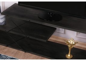 TV szekrény Zigzag - Sötétbarna