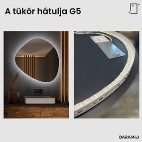 Atipikus tükör LED világítással G5