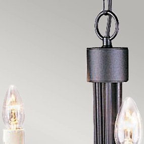 Elstead Lighting CHARTWELL CH5-BLACK Csillár 5x60W/E14