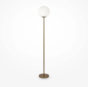 Maytoni modern állólámpa ring fehér sárgaréz mymod013fl-01bs
