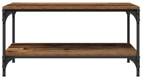 Dohányzóasztal Régi fa 80 x 50 x 40 cm Faanyag