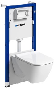 Geberit Duofix wc csésze készlet deszkával és kerettel 118.346.00.2