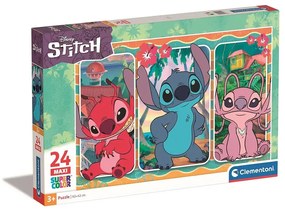 Lilo és Stitch A csillagkutya puzzle maxi 24 db-os (Evile)