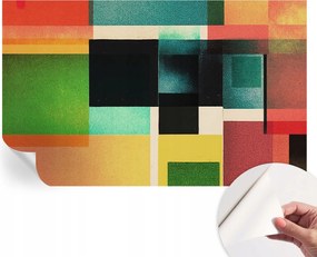 Fali fotótapéta Hálószoba Nappali Geometrikus absztrakt 416x254 cm