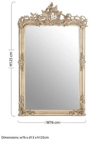 Fali tükör 76x125 cm Gilda – Premier Housewares