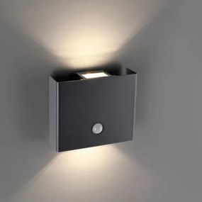 JUST LIGHT. 19471-18 - LED Kültéri lámpa érzékelővel 2xLED/1,25W/3,7V 4400mAh IP44