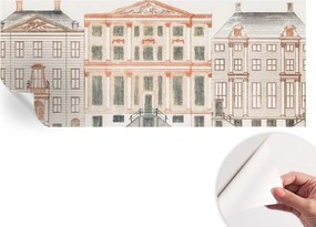 Dekoratív öntapadós fotótapéta irodába Klasszikus épületek 250x104 cm