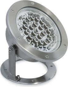 NOVOLUX 118B-L0448D-30 GAMBLE Kültéri Reflektor Ezüst, Sokszínű LED IP68