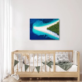 Kép - Ostrav Hvar, Horvátország (üvegen) (70x50 cm)