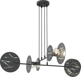 Emibig modern függeszték xotic fekete emi1411/4