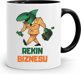 Elnök-vezérigazgatónak Fekete Ajándék Bögre fényképes nyomtatással