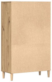 Highboard artisan tölgy 70x31x115 cm gépi úton előállított fa