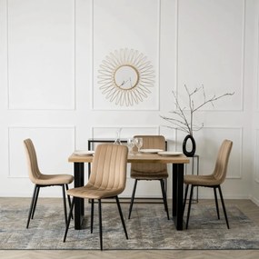 Bézs Bársony Étkezőszék IBIS