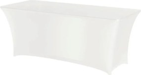 Abrosz téglalap alakú vasalás nélküli Jersey szövet fehér Hendi 814369